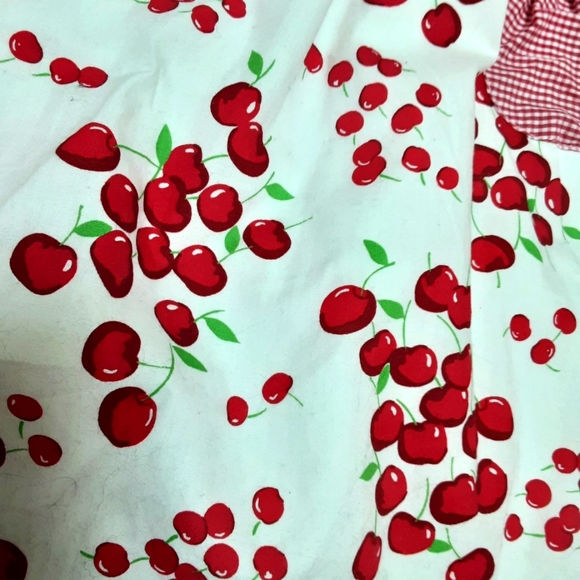 MAGGIE & ZOE CHERRY PICKING DOLLY & ME DRESSES 6X - Picture 3 of 5